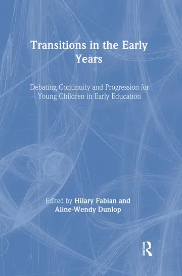 Cover of Transitions in the Early Years