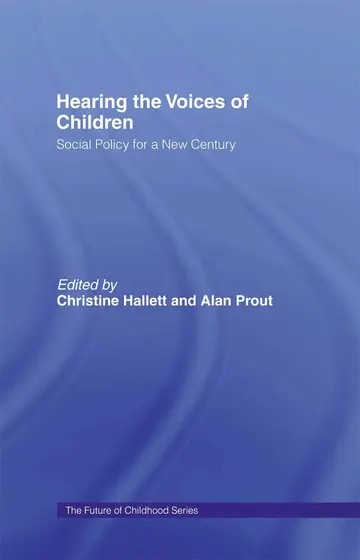 Cover of Hearing the Voices of Children