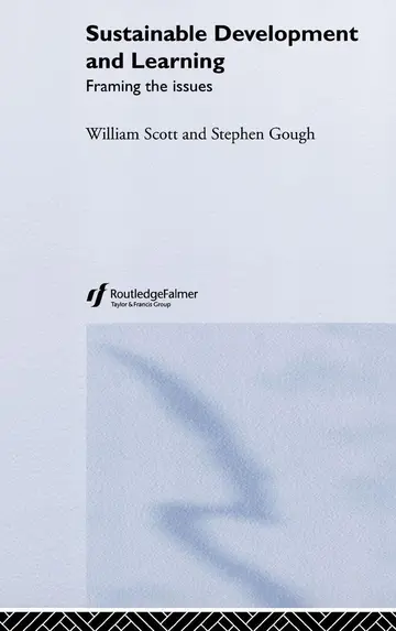 Cover of Sustainable Development and Learning