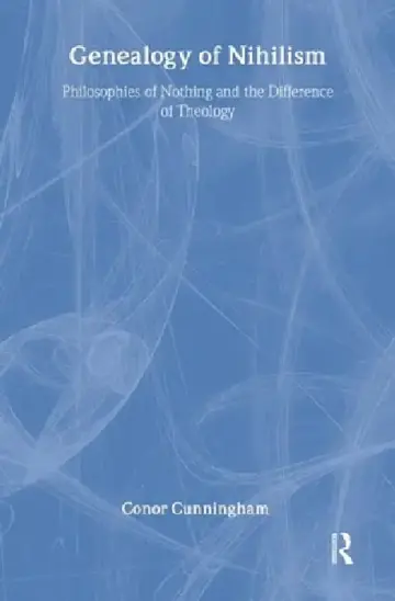 Cover of Genealogy of Nihilism