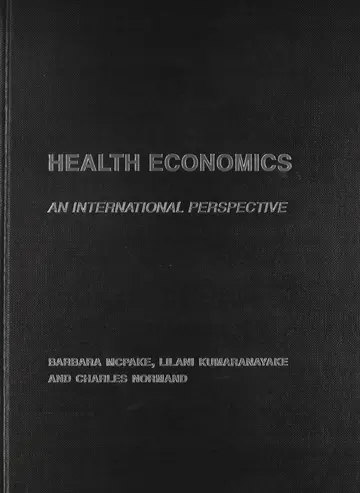 Cover of Health Economics