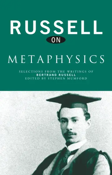 Cover of Russell on Metaphysics