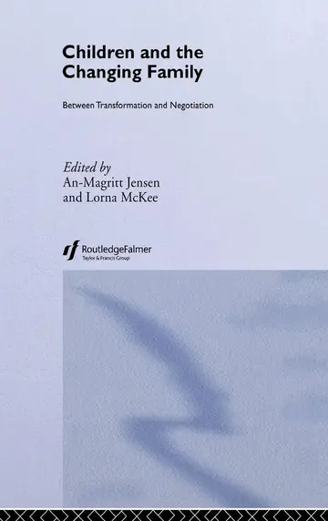 Cover of Children and the Changing Family