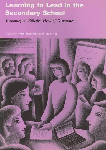 Cover of Learning to Lead in the Secondary School