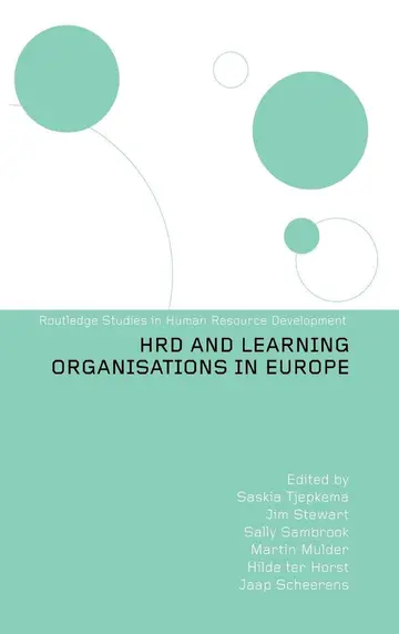 Cover of Hrd and Learning Organisations in Europe