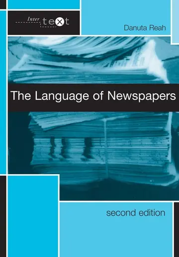 Cover of The Language of Newspapers