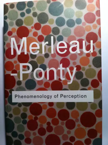 Cover of Phenomenology of Perception