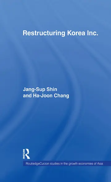 Cover of Restructurng Korea Inc