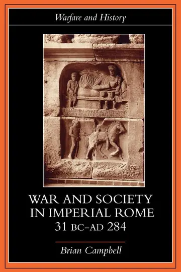 Cover of Warfare and Society in Imperial Rome, 31 Bc-Ad 284