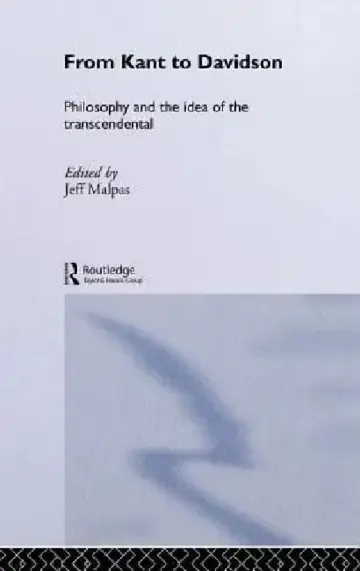 Cover of From Kant to Davidson
