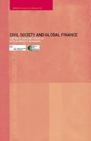 Cover of Civil Society and Global Finance