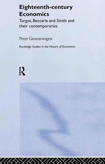 Cover of Eighteenth Century Economics