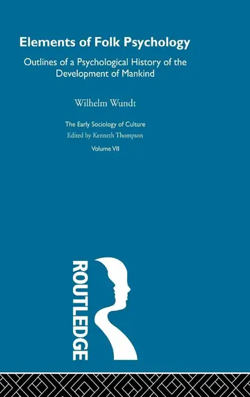 Cover of Elements of Folk Psychology