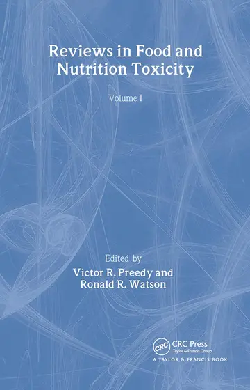 Cover of Reviews in Food and Nutrition Toxicity (1)