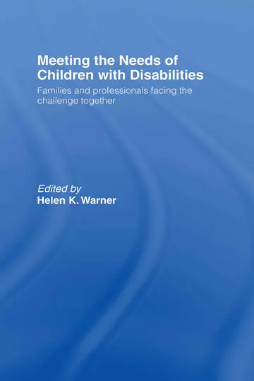 Cover of Meeting the Needs of Children with Disabilities