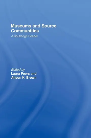 Cover of Museums and Source Communities