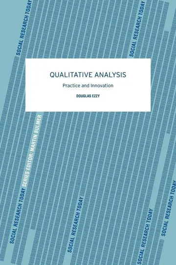 Cover of Qualitative Analysis