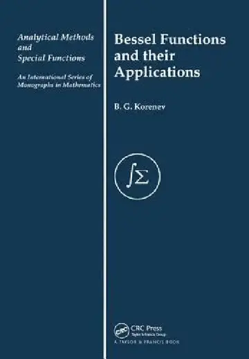 Cover of Bessel Functions and Their Applications