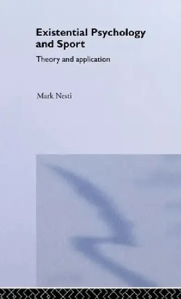 Cover of Existential Psychology and Sport