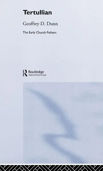 Cover of Tertullian