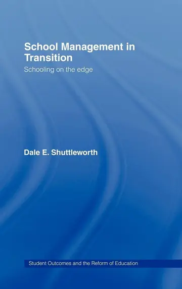 Cover of School Management in Transition