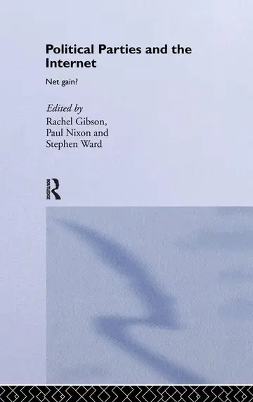 Cover of Political Parties and the Internet