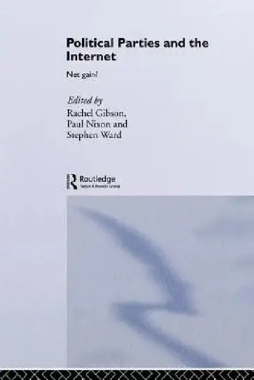 Cover of Political Parties and the Internet