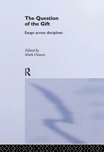 Cover of The Question of the Gift