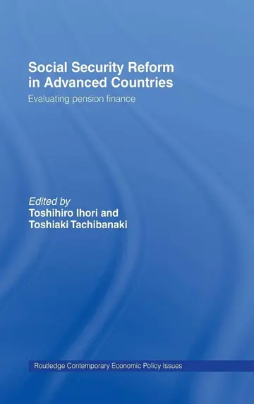 Cover of Social Security Reform in Advanced Countries