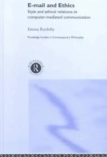 Cover of Email and Ethics