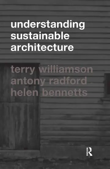Cover of Understanding Sustainable Architecture