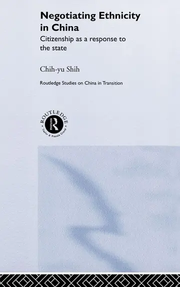 Cover of Negotiating Ethnicity in China