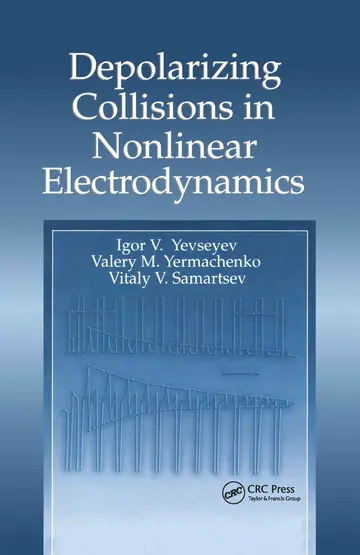 Cover of Depolarizing Collisions in Nonlinear Electrodynamics