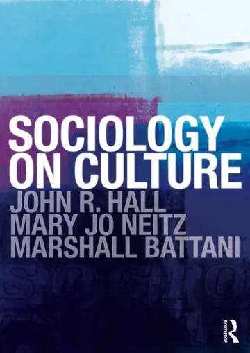 Cover of Sociology on Culture
