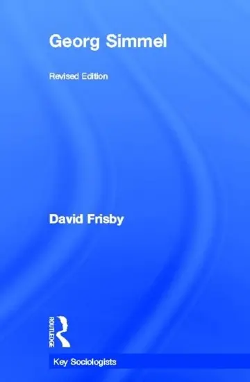 Cover of Georg Simmel