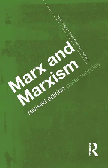Cover of Marx and Marxism
