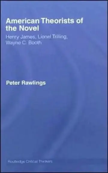 Cover of American Theorists of the Novel