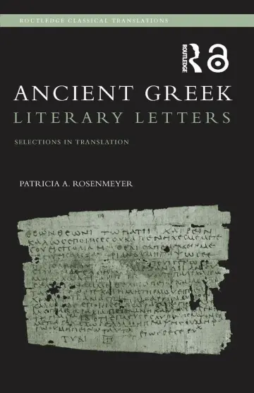 Cover of Ancient Greek Literary Letters