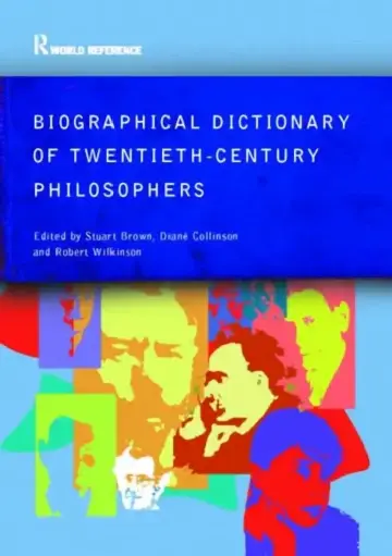 Cover of Biographical Dictionary of Twentieth-Century Philosophers