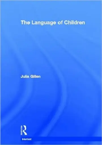 Cover of The Language of Children