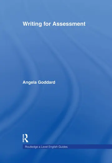 Cover of Writing for Assessment