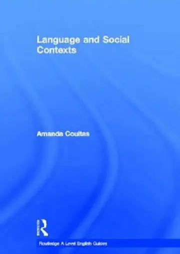 Cover of Language and Social Contexts