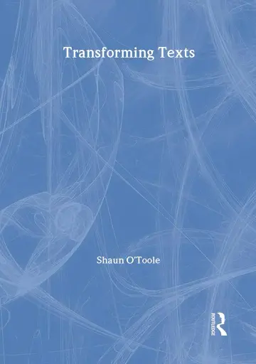 Cover of Transforming Texts