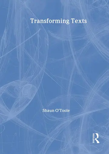 Cover of Transforming Texts