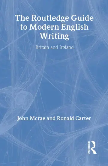 Cover of The Routledge Guide to Modern English Writing