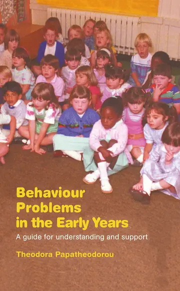Cover of Behaviour Problems in the Early Years