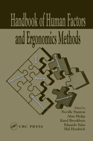 Cover of Handbook of Human Factors and Ergonomics Methods
