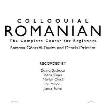 Cover of Colloquial Romanian