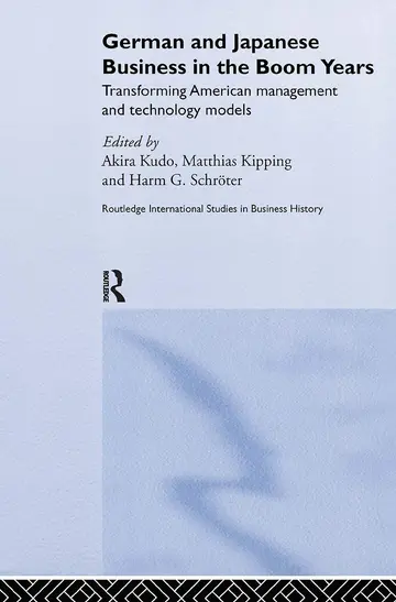 Cover of German and Japanese Business in the Boom Years