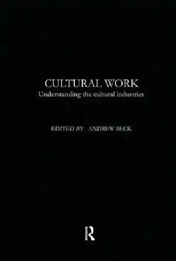 Cover of Cultural Work
